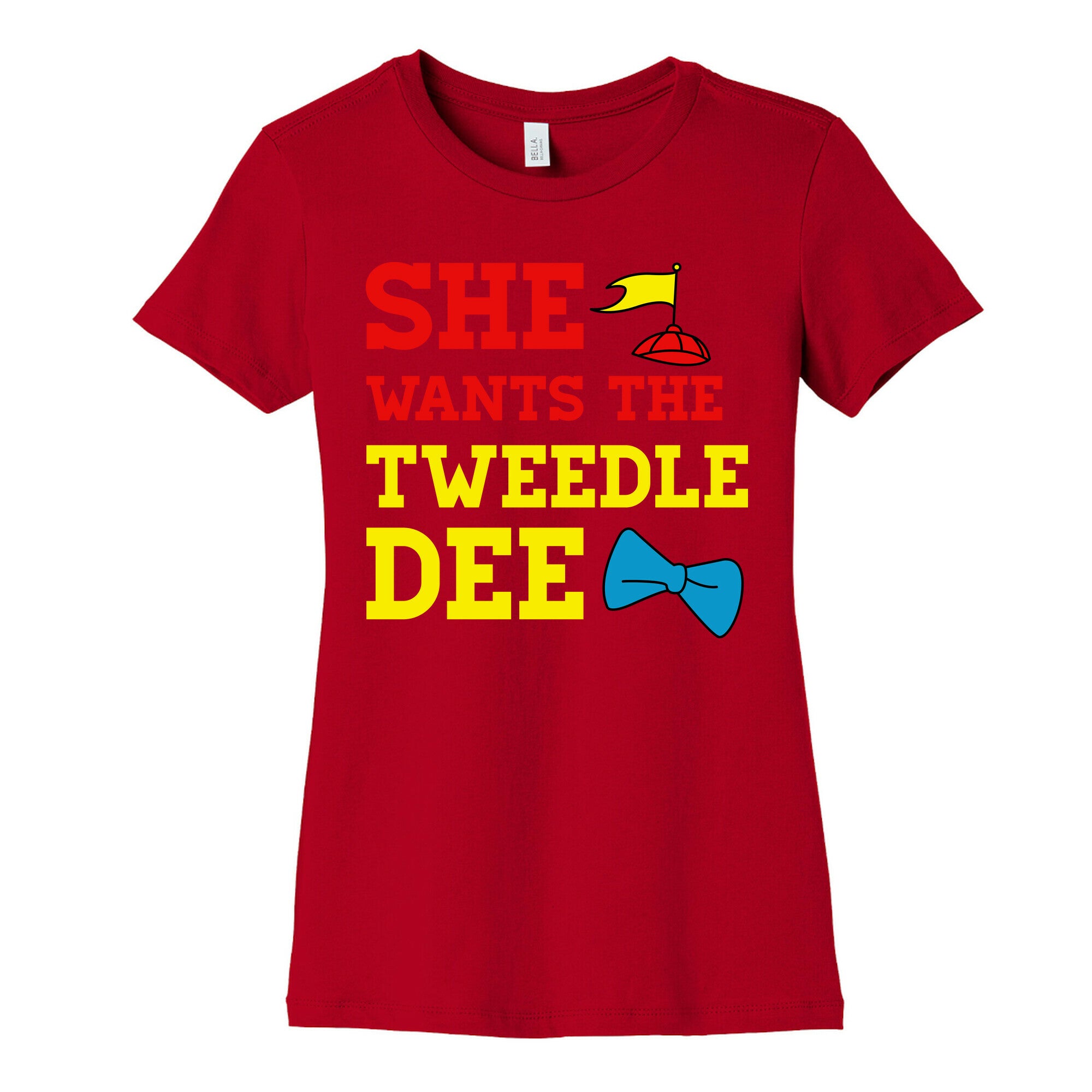 She Wants The Tweedle Dee Women's Cotton Tee